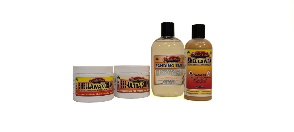EEE-Ultrashine, Sanding sealer, Shellawax liquid en cream | De ...